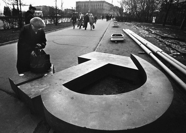 Последние месяцы существования СССР в фотографиях