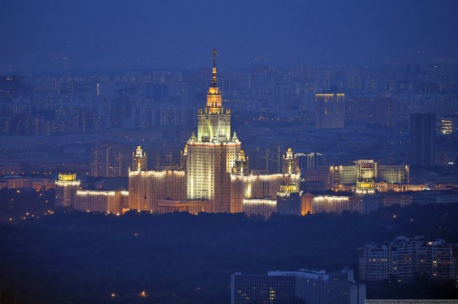 Самая высокая смотровая площадка в Москве