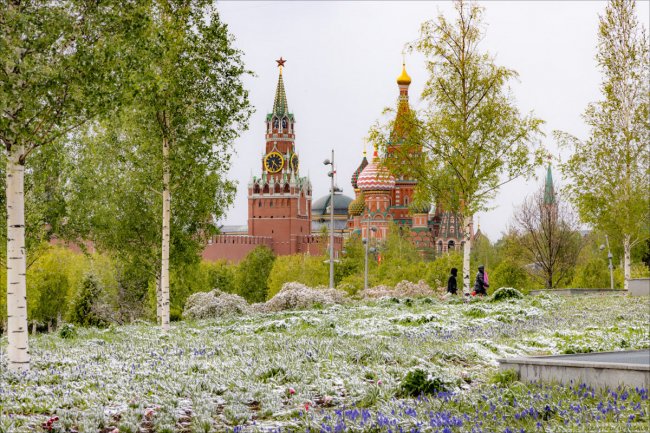 Май в Москве